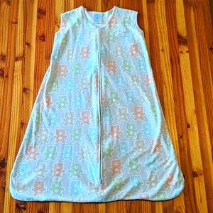 Halo SleepSack with teddy bear pattern